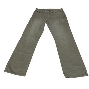 Polo Ralph Lauren Jeans Men 34x32 Denim 100% Cotton Flat Front Straight Leg